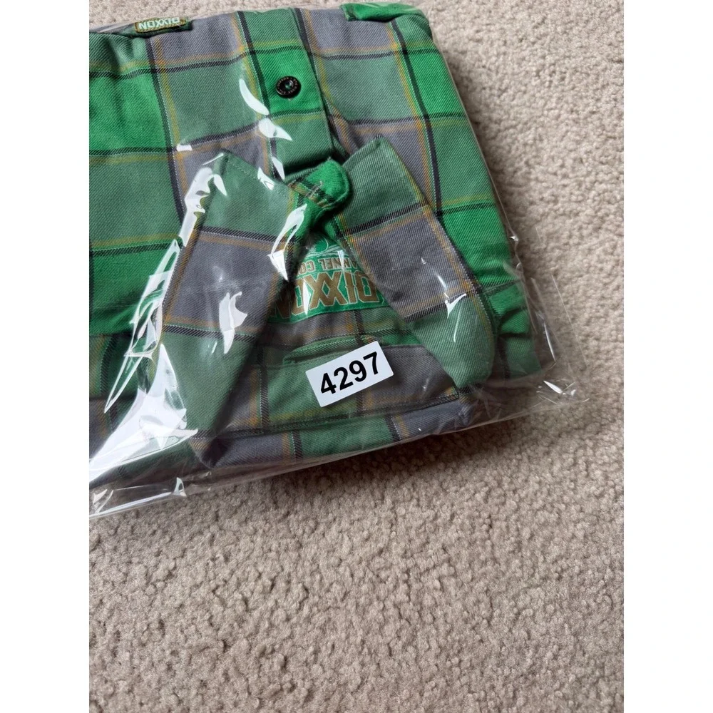 Dixxon Flannel Company The Auld Pub Plaid Mens Shirt Green Large